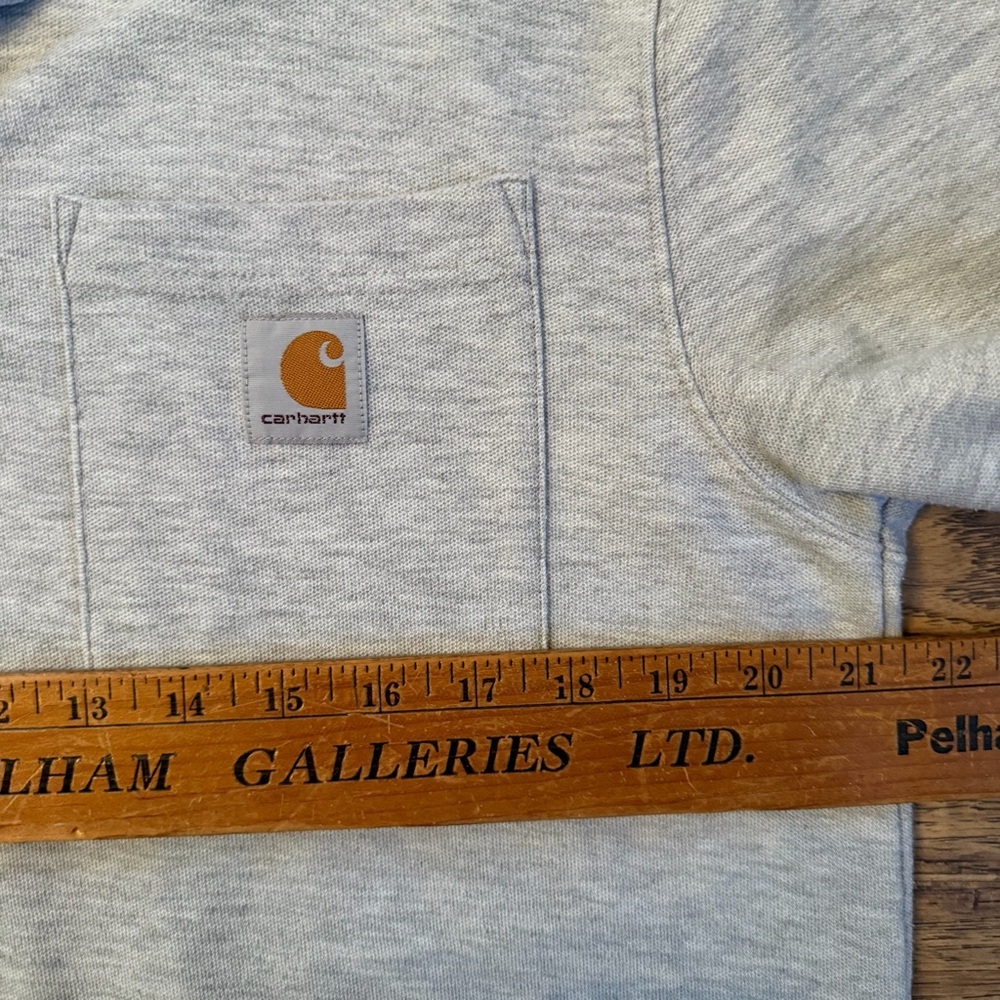 Carhartt Mens Short Sleeve Polo Shirt size Medium EUC - Picture 3 of 3